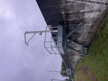 Mackay North Waste Recycling Facility (MNWRF) Sequencing Batch Reactors (SBR) Mixer Stairs and Mixers